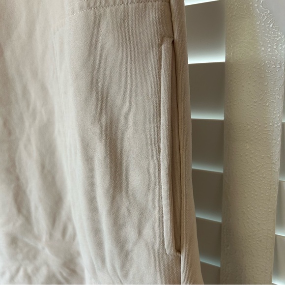 Pinkblush Sweatshirt Dress Oversized Cream Tan Small - Picture 8 of 14